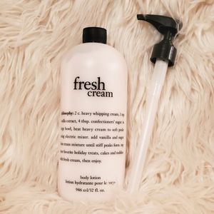 32oz Philosophy Fresh Cream Lotion
